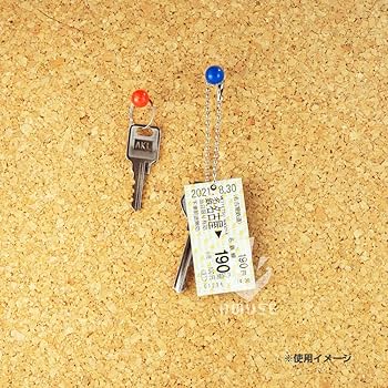 Amazon | あミューズ 名古屋鉄道 切符風 アクリルボールチェーン